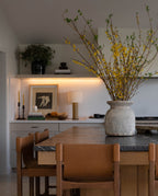 boîte ouverte - tabouret Henrik en cerisier 