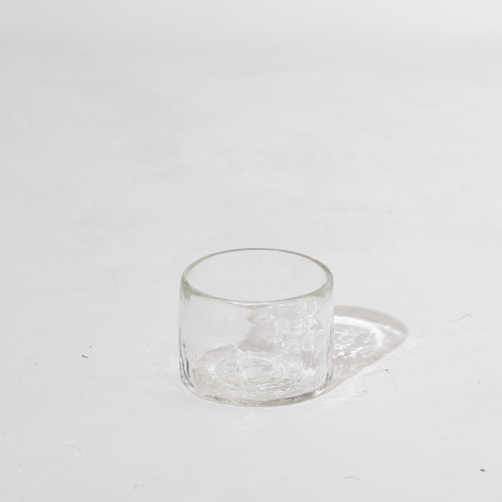 Verre à vin sans pied recyclé, lot de 4