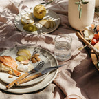 Verre en verre recyclé, lot de 4