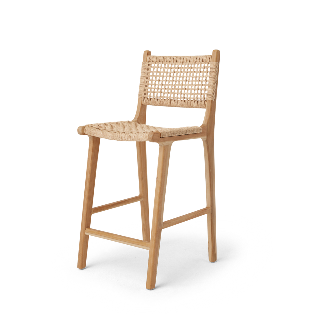 boîte ouverte - tabouret n°2 en corde de papier 