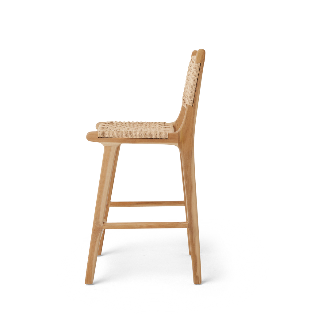 boîte ouverte - tabouret n°2 en corde de papier 