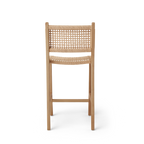 boîte ouverte - tabouret n°2 en corde de papier 