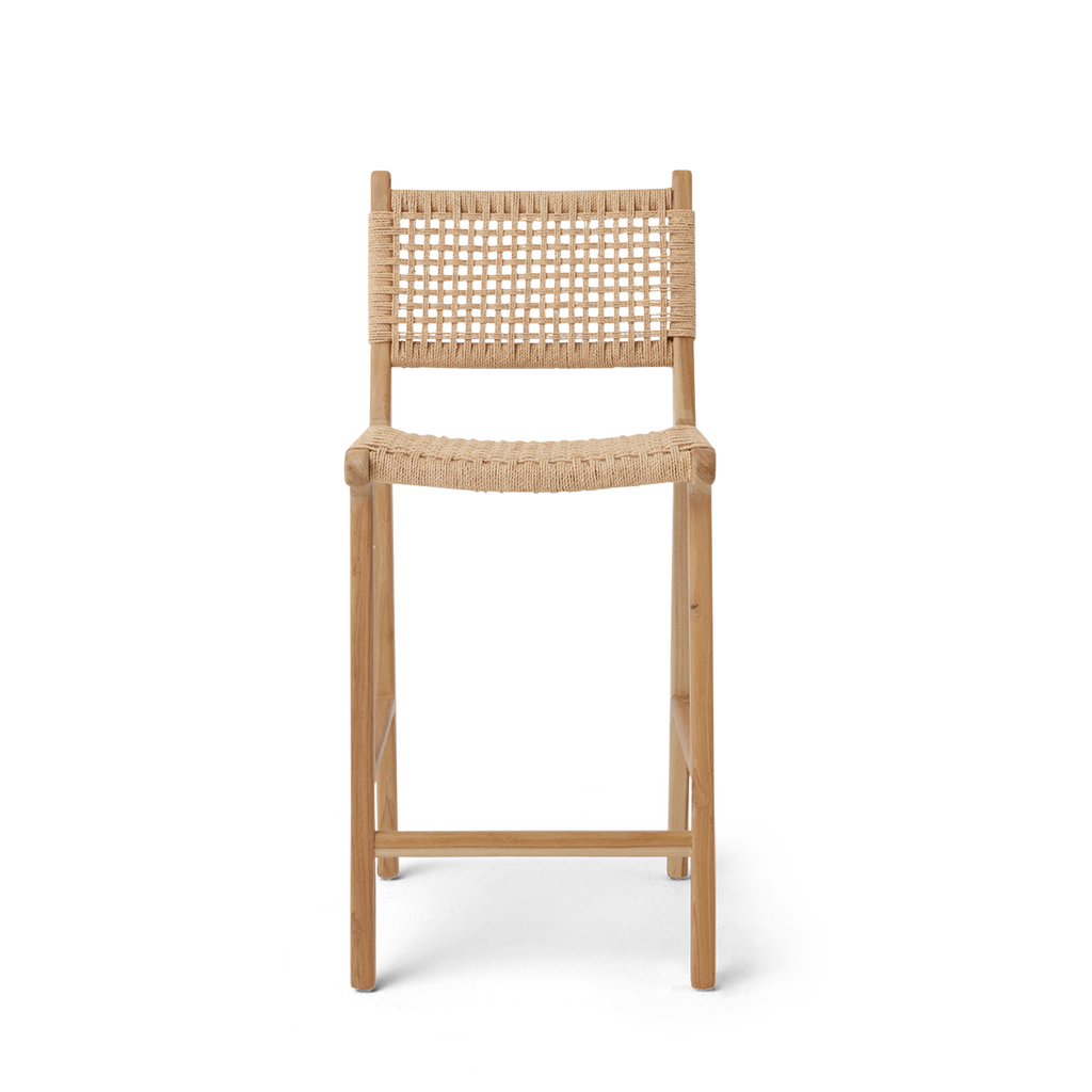boîte ouverte - tabouret n°2 en corde de papier 