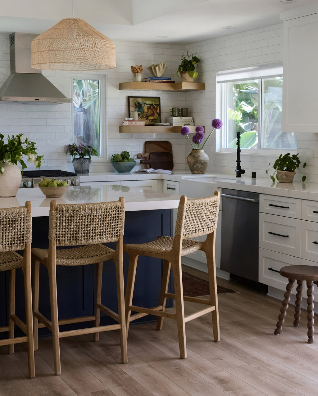 tabouret n°2 en synthétique d'extérieur