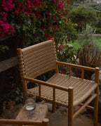 Chaise de salle à manger Ema avec accoudoirs