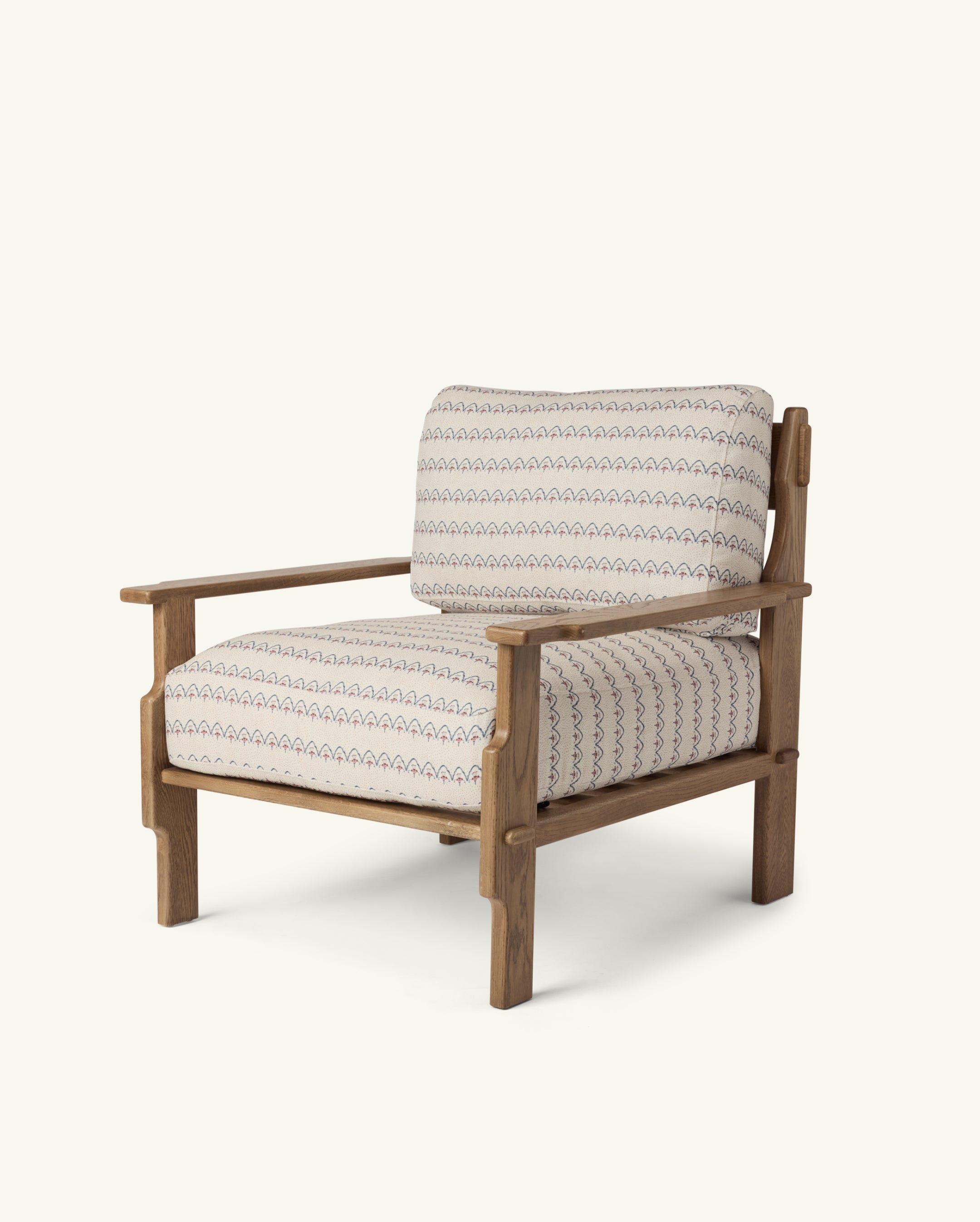 Fauteuil Leela en arches neutres