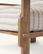 Fauteuil Leela en arches neutres