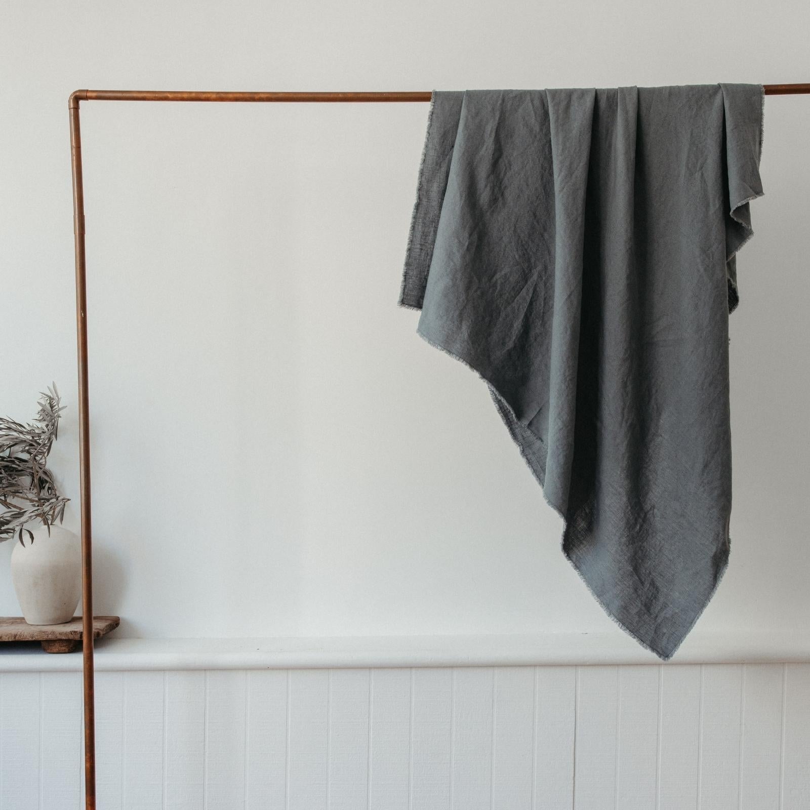 Jeté de table en lin