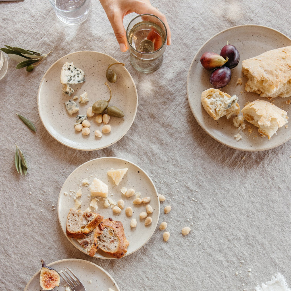 Jeté de table en lin