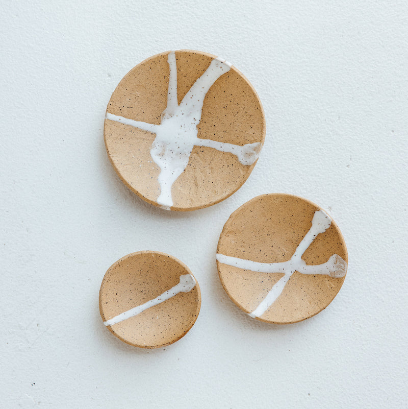 Bols à antipasti faits à la main, lot de 3