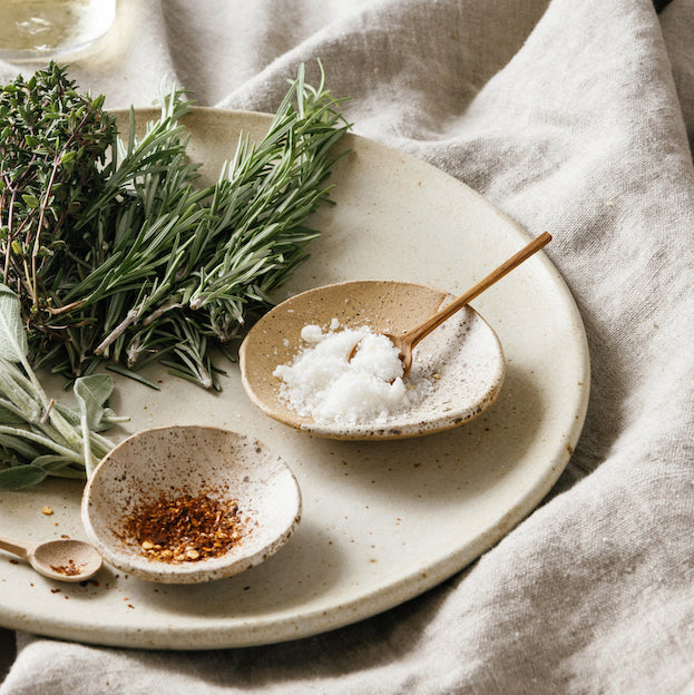 Bols à antipasti faits à la main, lot de 3