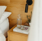 Ensemble carafe et verre recyclés Luna