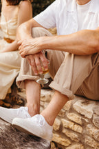 Petits gobelets en verre recyclé, lot de 4